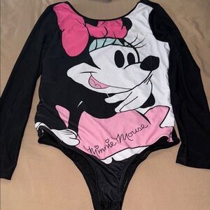 Minnie Mouse One Piece - Black and Pink